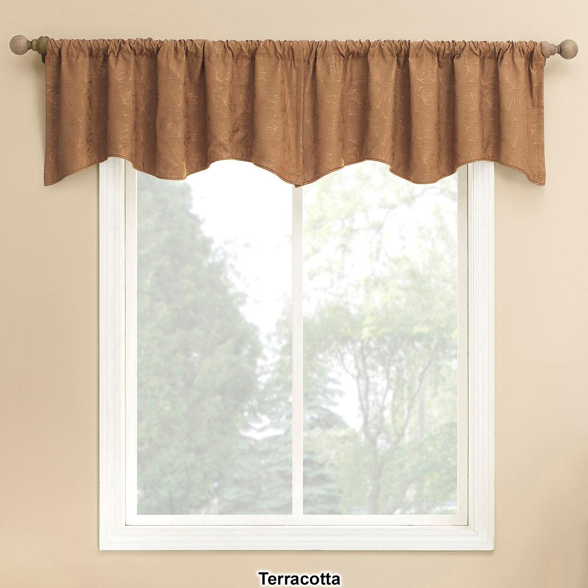 Sun Zero Belmont No Header Total Blackout Rod Pocket Valance