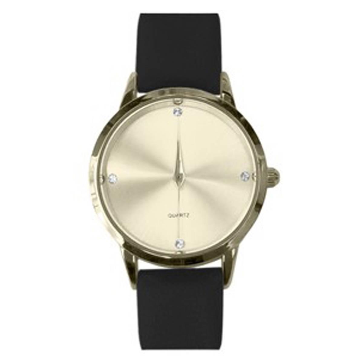 Womens Gold-Tone Gold Dial Watch - 15494G-07-A02