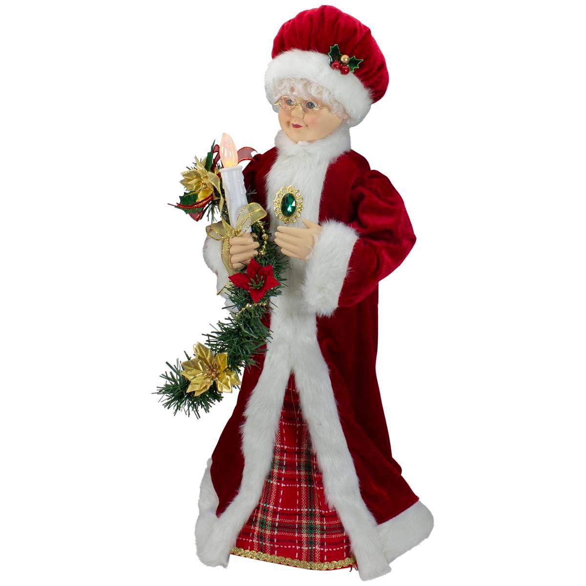 Northlight Seasonal 24in. Animated Mrs. Claus Christmas Figurine