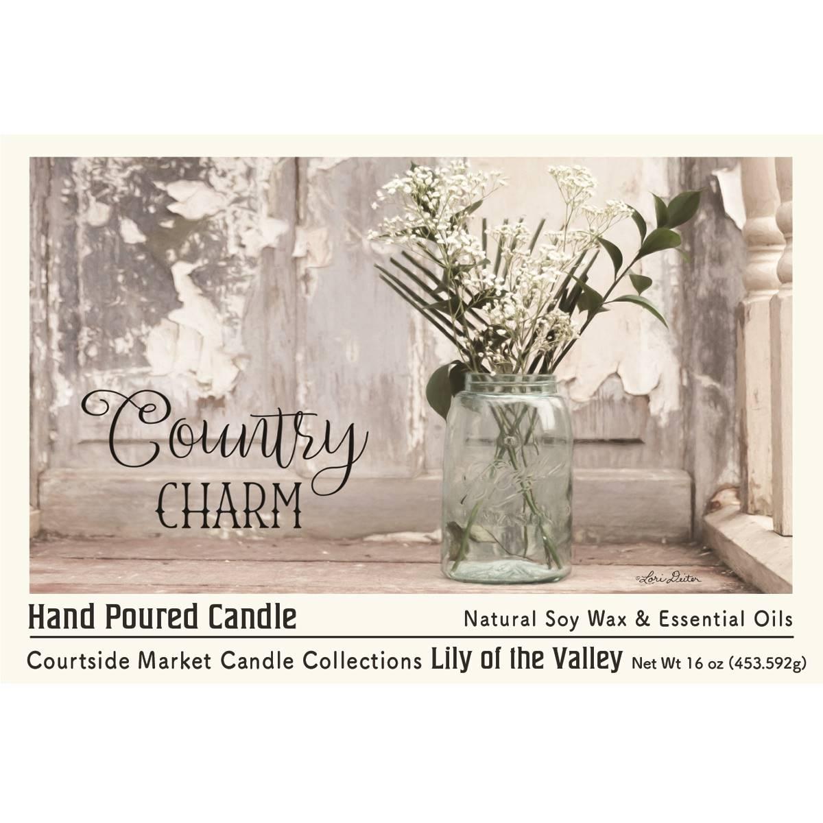 Courtside Market® Country 16oz. Lily of the Valley Jar Candle