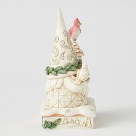 Jim Shore Woodland Glen Gnome w/ Birdhouse Christmas Figurine