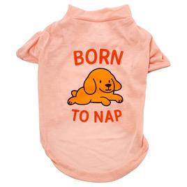 American Pet Place Born To Nap Graphic Pet T-Shirt