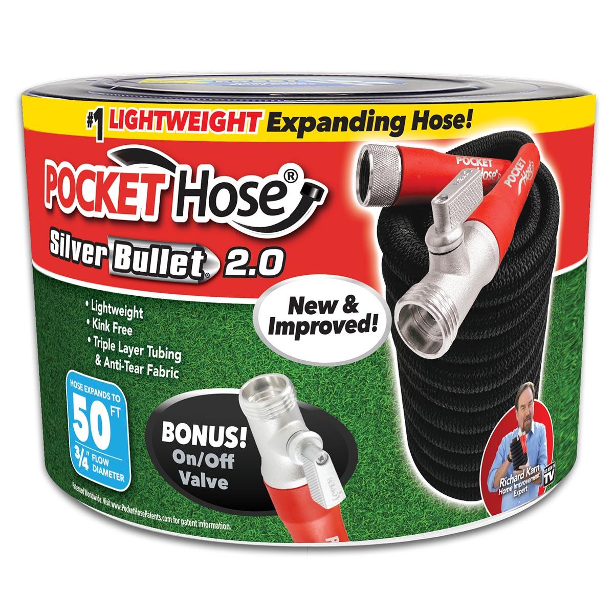 As Seen On TV Silver Bullet 2.0 50ft. Hose