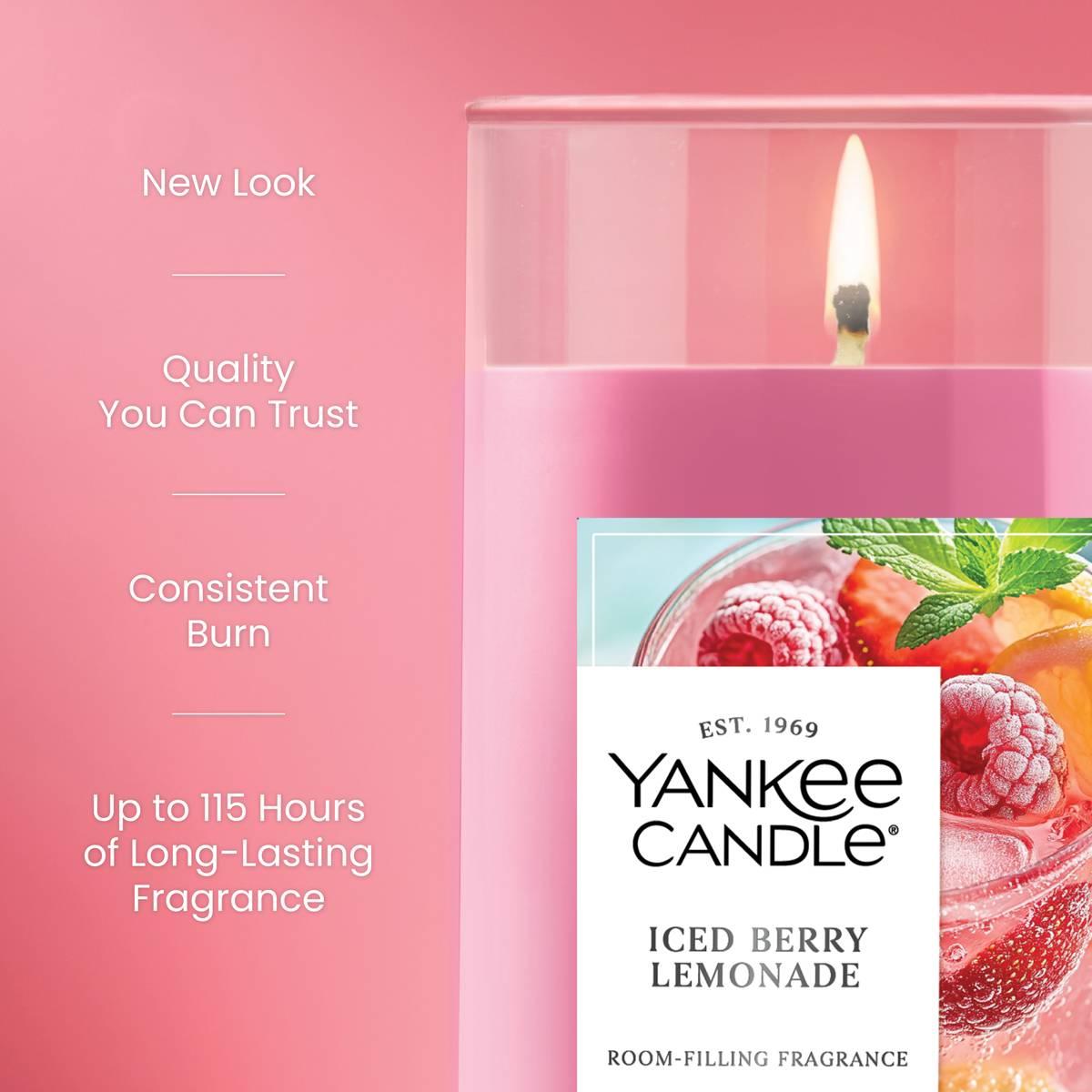 Yankee Candle® 14.25oz. Iced Berry Lemonade Pillar Candle