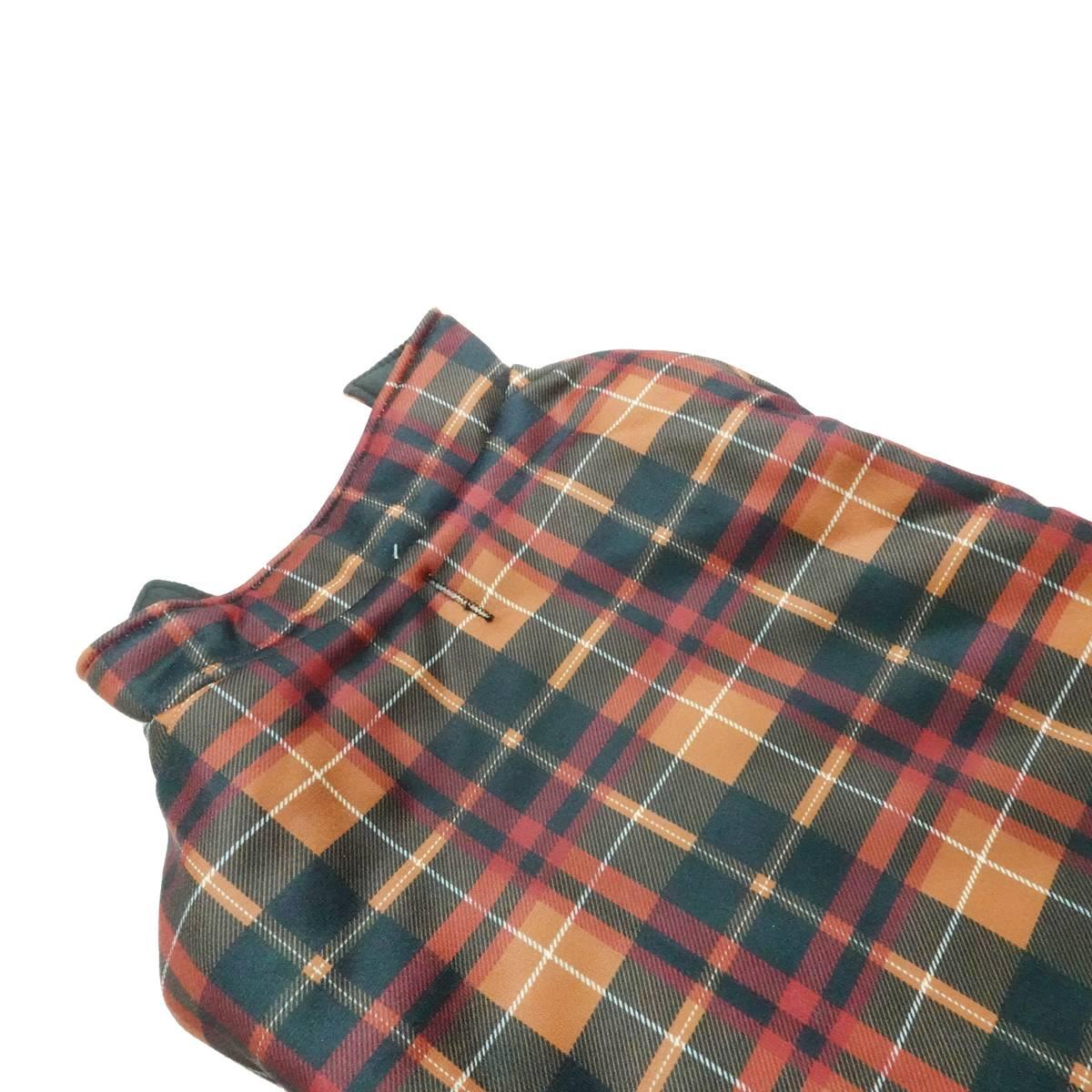 Best Furry Friends Cider Plaid Riding Pet Jacket