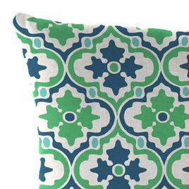 Jordan Manufacturing 2pk. Quatrefoil Outdoor Throw Pillow Set