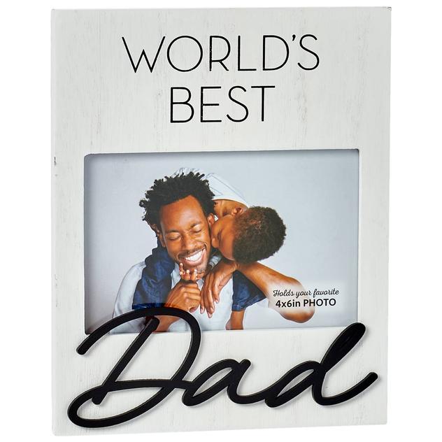 New View Worlds Best Dad Frame