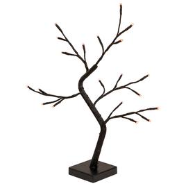 Northlight Seasonal 15in. LED Black Weeping Halloween Twig Tree