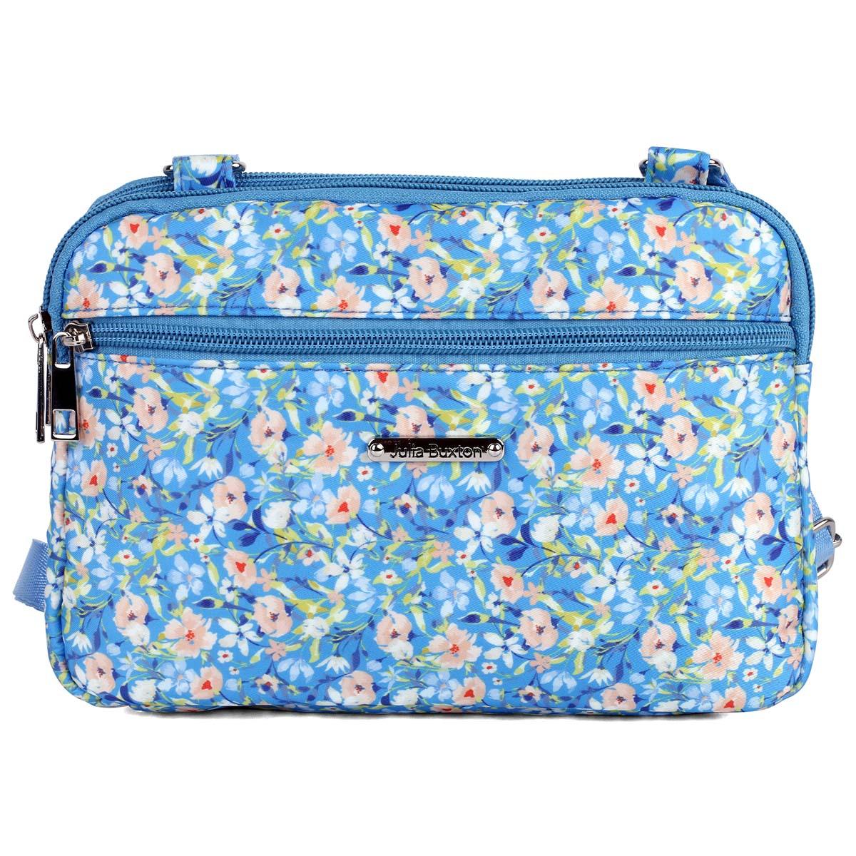 Buxton Charlotte Nylon Crossbody $50