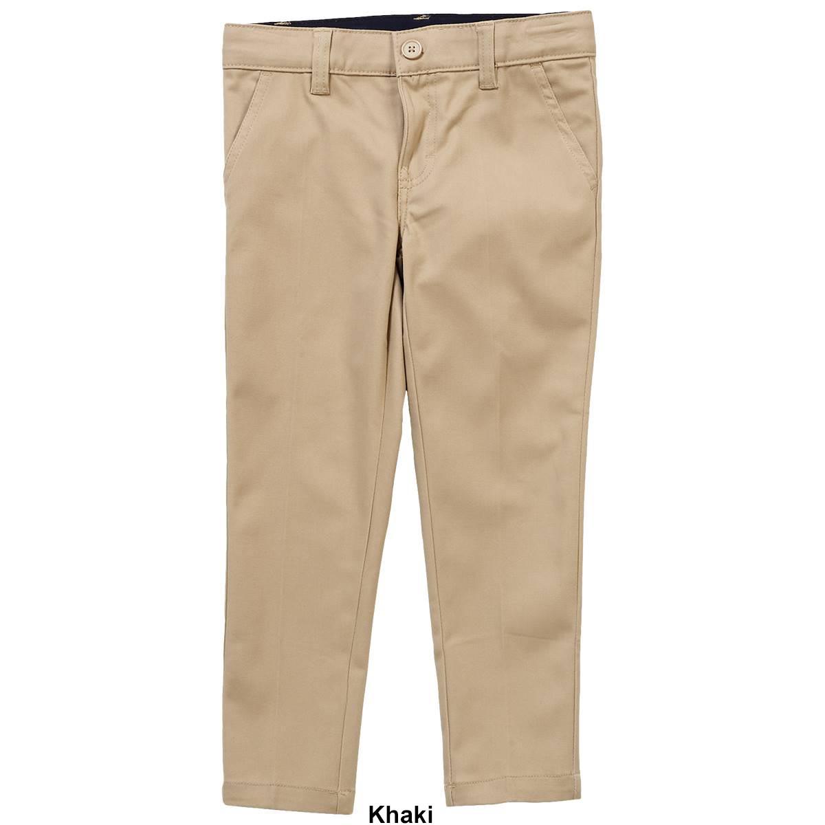 Boys (4-7) Comfort Waist Band Straight Fit Uniform Pants
