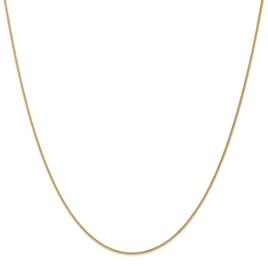 Gold Classics™ 10kt. Gold 1mm 7in. Spiga Chain Bracelet