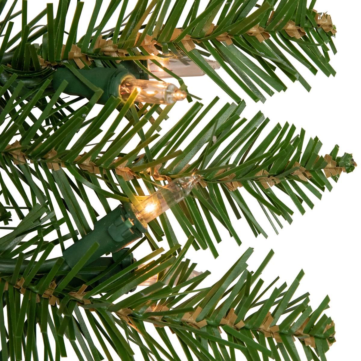 Northlight Seasonal 48in. Pre-Lit Rockwood Pine Christmas Wreath