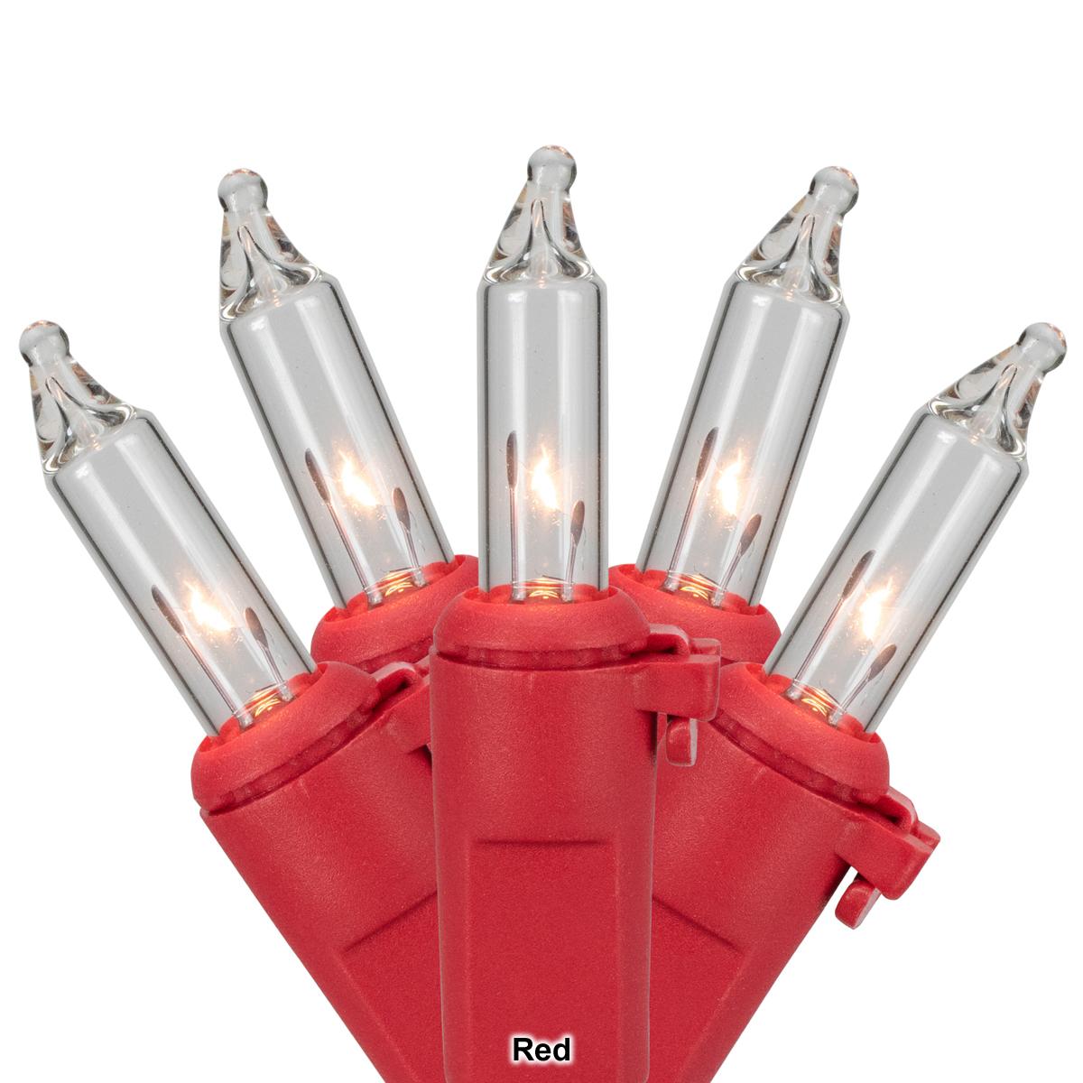 Northlight Seasonal 50ct. Clear Mini Valentine''s Day Light Set