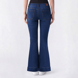 Juniors Gogo Jeans Mid Rise Western Jeans w/ Embroidery