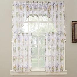 Eve's Garden Print Valance - 56x14
