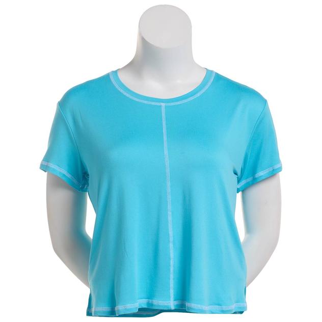 Womens MUK LUKS® Cloud Knit Contrast Stitch Pajama Tee