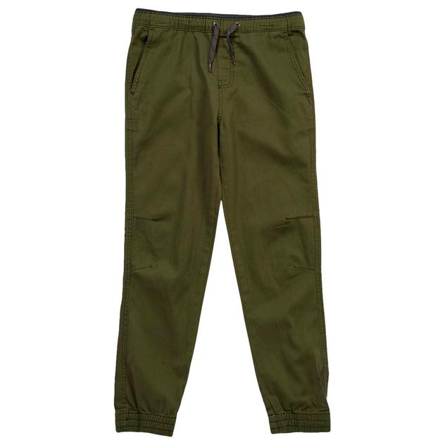 Boys (8-20) Plugg Falkirk Twill Joggers - Mural Olive
