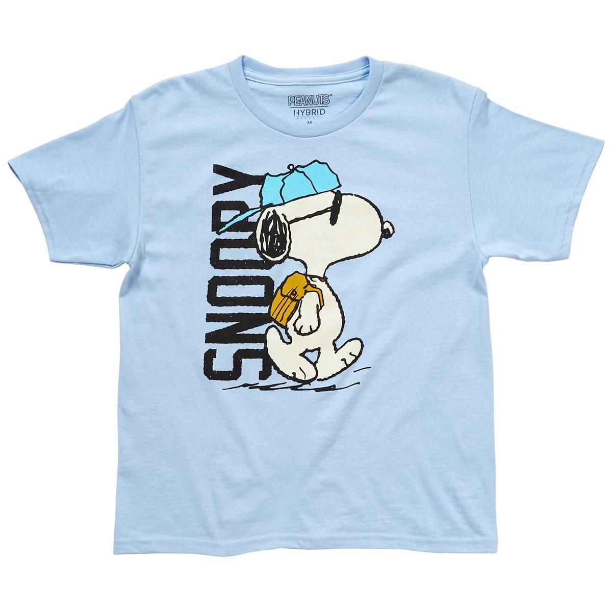 Boys (4-7) Peanuts Snoopy Walk Short Sleeve Graphic Tee
