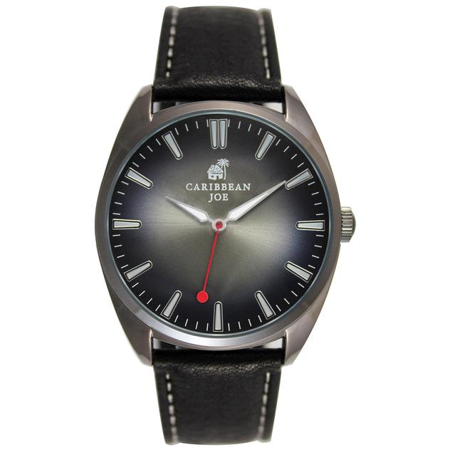 Mens Caribbean Joe Gunmetal & Black Dial Watch - CJ7127GU