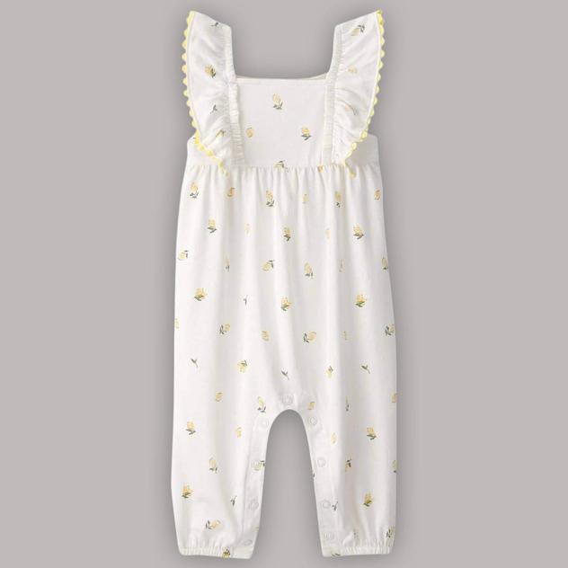 Baby Girl (3-24M) Carter's® Lemon Ruffled Jumpsuit
