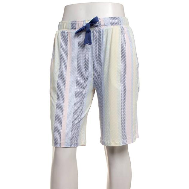 Womens Jaclyn Stripe Bermuda Pajama Shorts