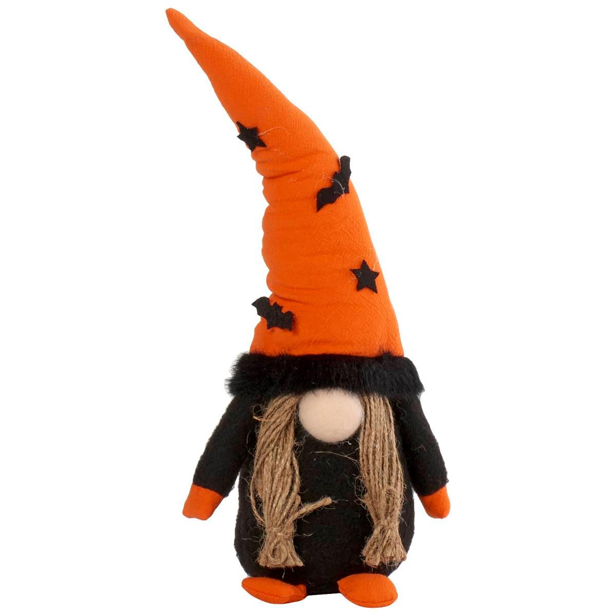 Small Witch Gnome with Bats