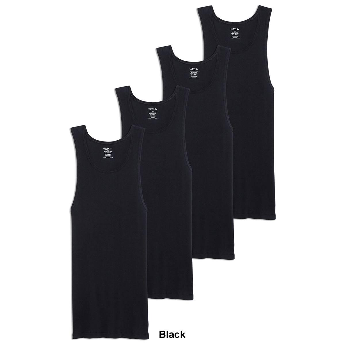 Mens Jockey® 4pk. Cotton Athletic Tank Tops
