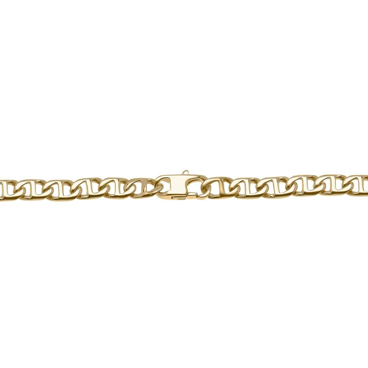 Mens Lynx Stainless Steel Mariner Link Chain