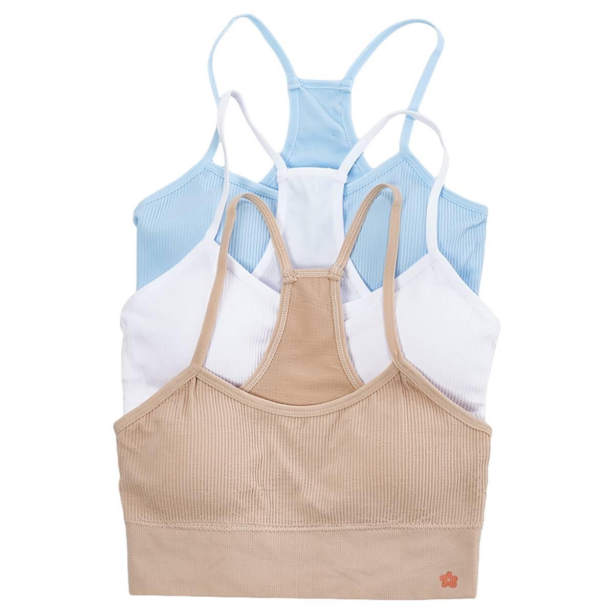Girls Limited Too(tm) 3pk. Seamless Racerback Bralettes