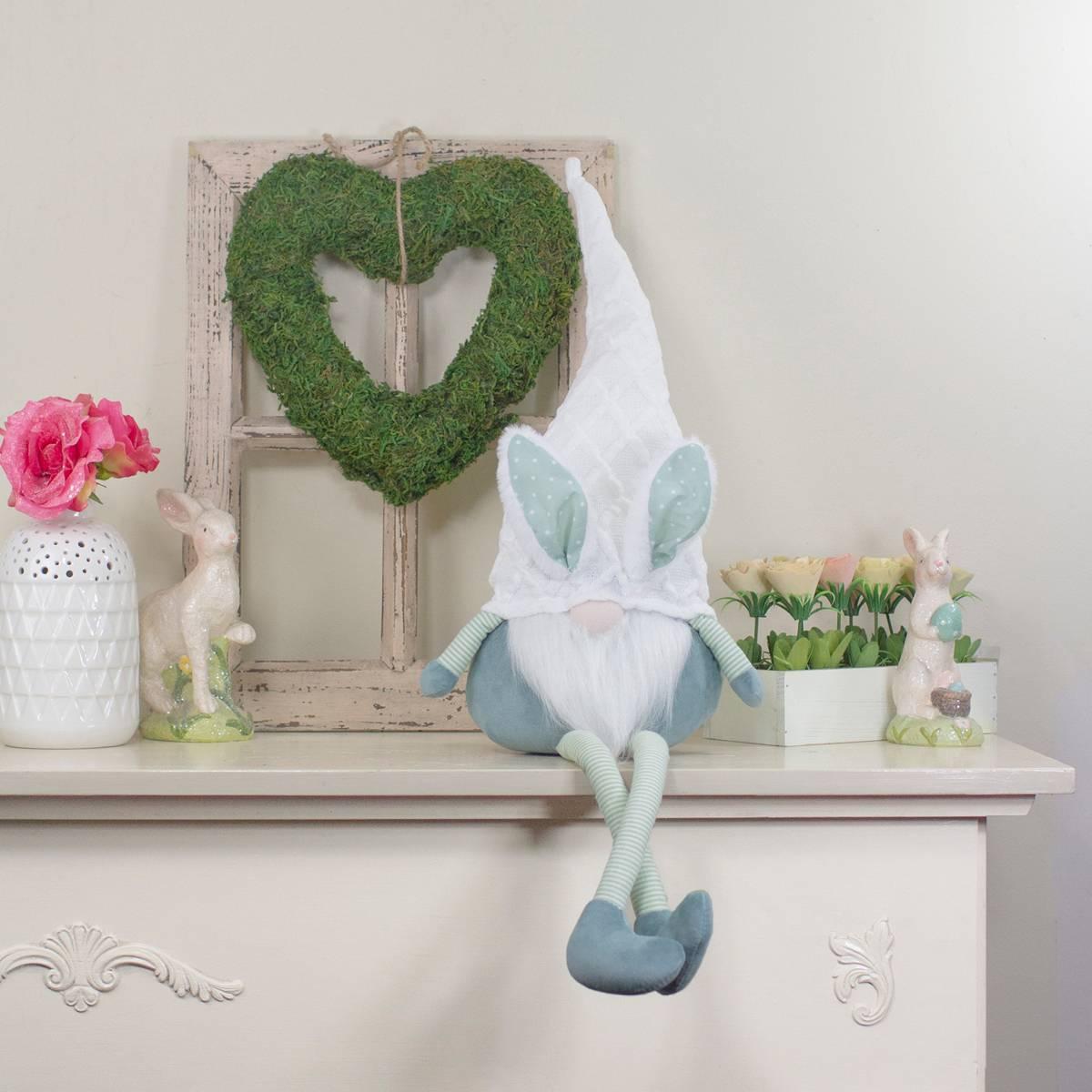 Northlight Seasonal Easter Boy Gnome w/ Polka Dot Bunny Ears