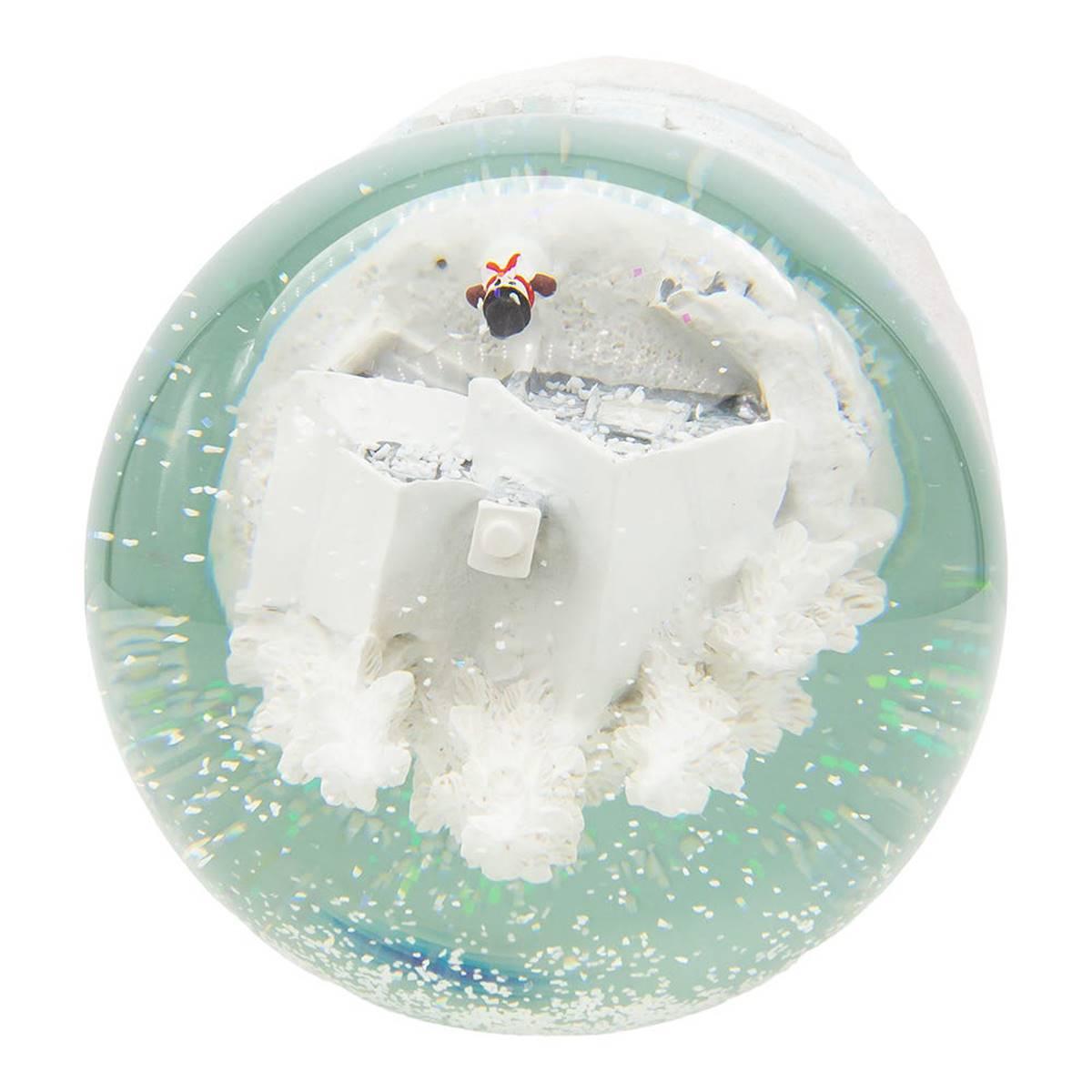 Kurt Adler 120mm Musical Snowy House Water Globe