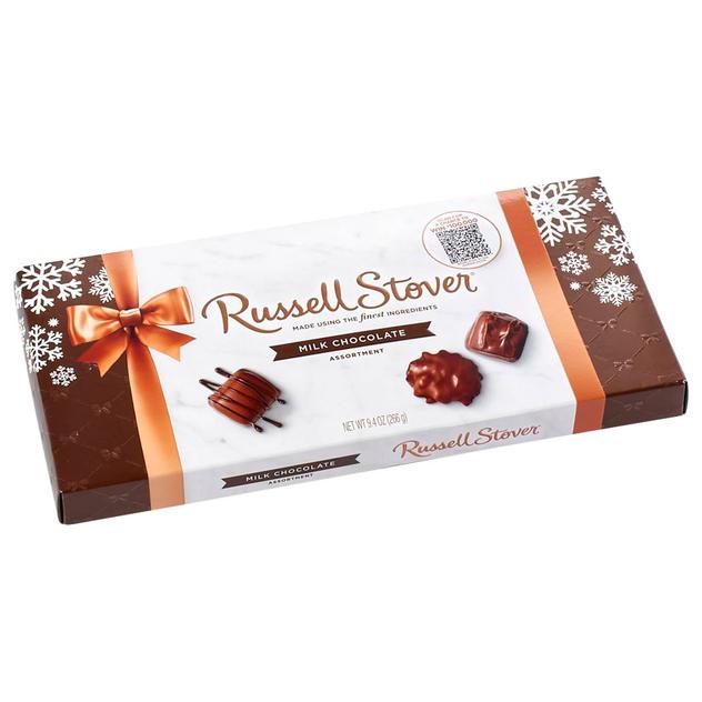 Russell Stover 9.4oz. Assorted Milk Chocolate Christmas-16 Pieces
