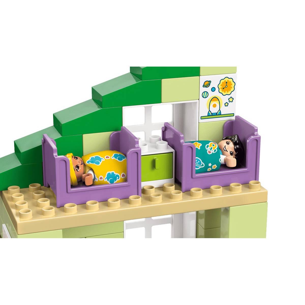 LEGO® DUPLO® 3-in-1 Modern Family House with Figures Building Kit