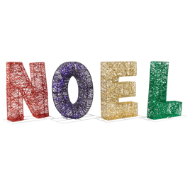 Northlight 46in. LED  "Noel" Outdoor Christmas Decoration