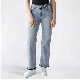 Juniors YMI Low Rise Wide Leg Release Hem Jeans