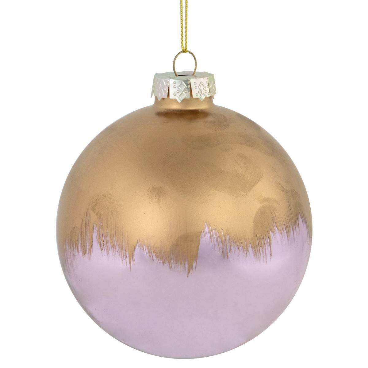Northlight Seasonal 3.5in. Brushed Glass Ball Christmas Ornament