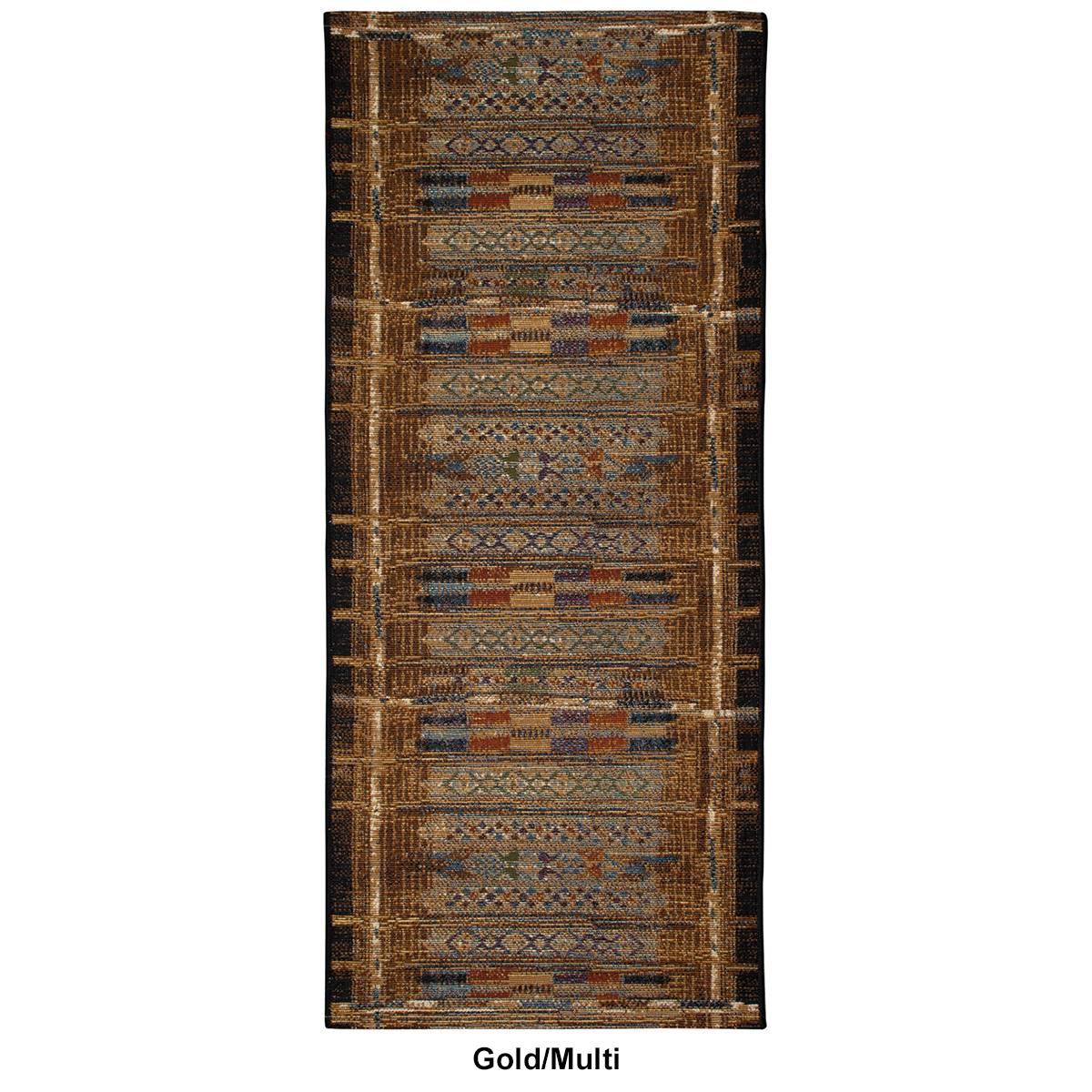 Liora Manne Esencia Tribal Stripe Rectangular Runner