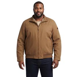 Mens Big & Tall London Fog Microfiber Sherpa Lined Bomber Jacket