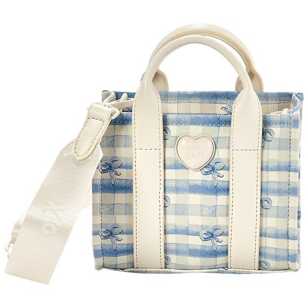 Betsey Johnson Rain Mini Tote - Blue/White