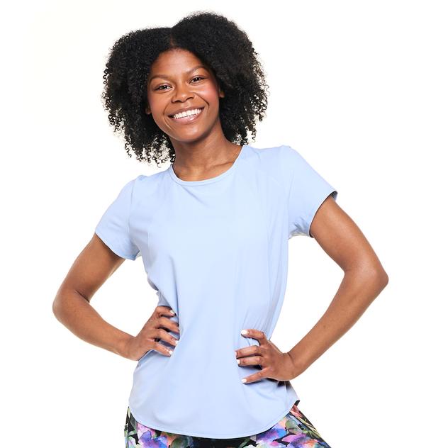 Womens RBX Interlock Solid Short Sleeve Tee