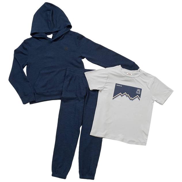 Boys (8-12) Avalanche® 3 pc. Hoodie, Joggers, & Tee Set