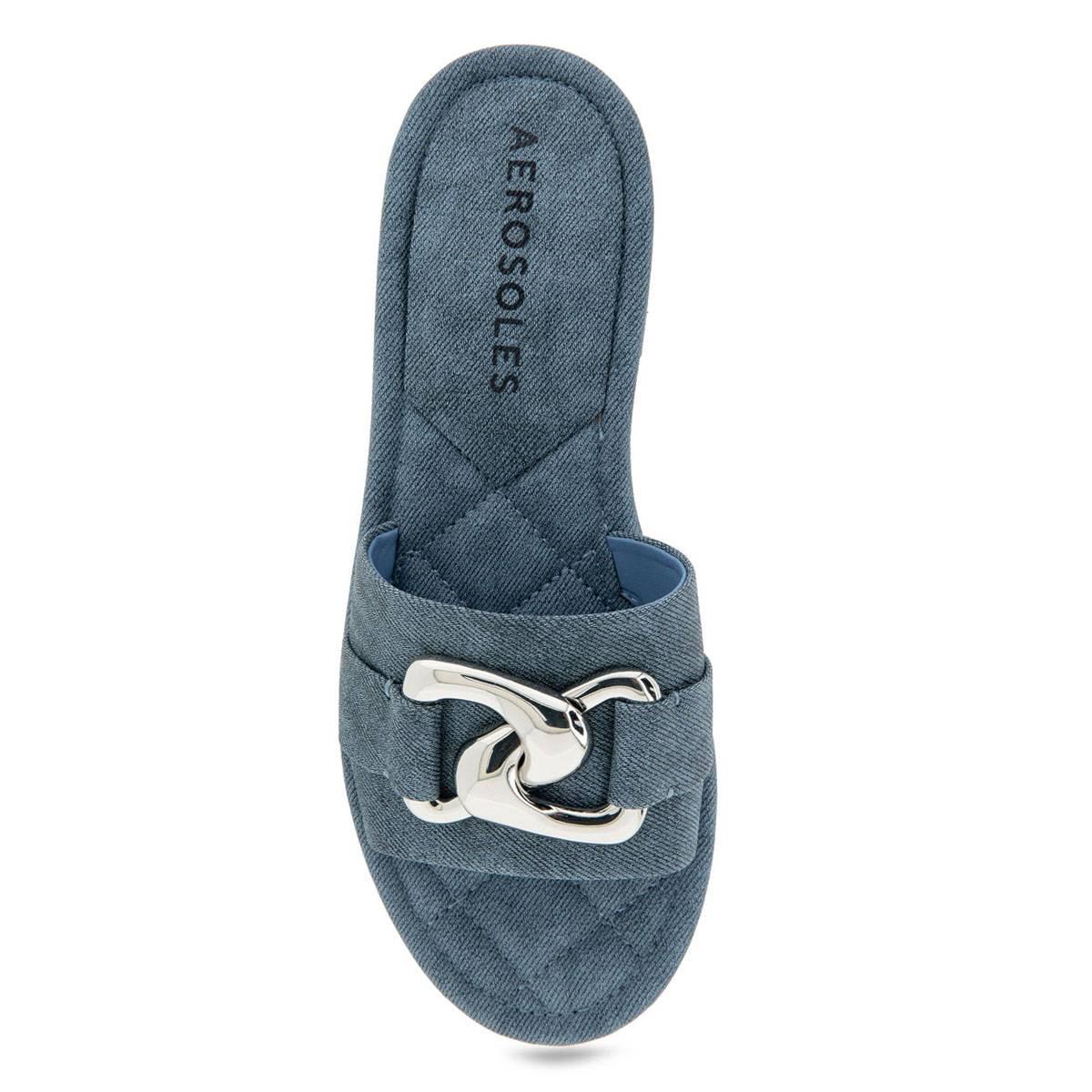 Womens Aerosoles Big Charm Slide Sandals