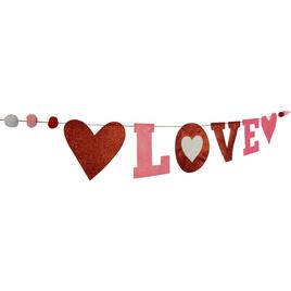 Northlight Seasonal Glittered Valentine''s Day Love Wall Banner