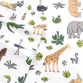 Sweet Home Collection Kids Fun & Colorful Wild Kingdom Sheet Set