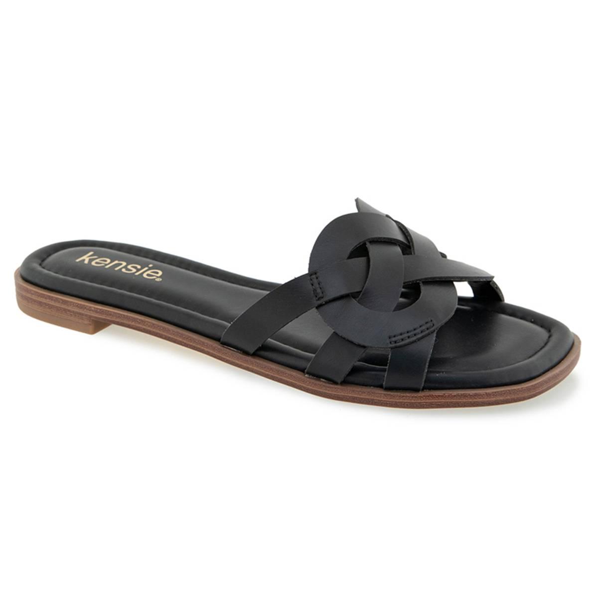 Womens Kensie Rima Slide Sandals