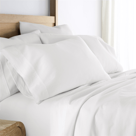 Soft Essentials 300 Thread Count Cotton Solid Pillowcase Sets