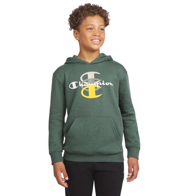 Boys (8-20) Champion® Graphic Hoodie - Dark Forest