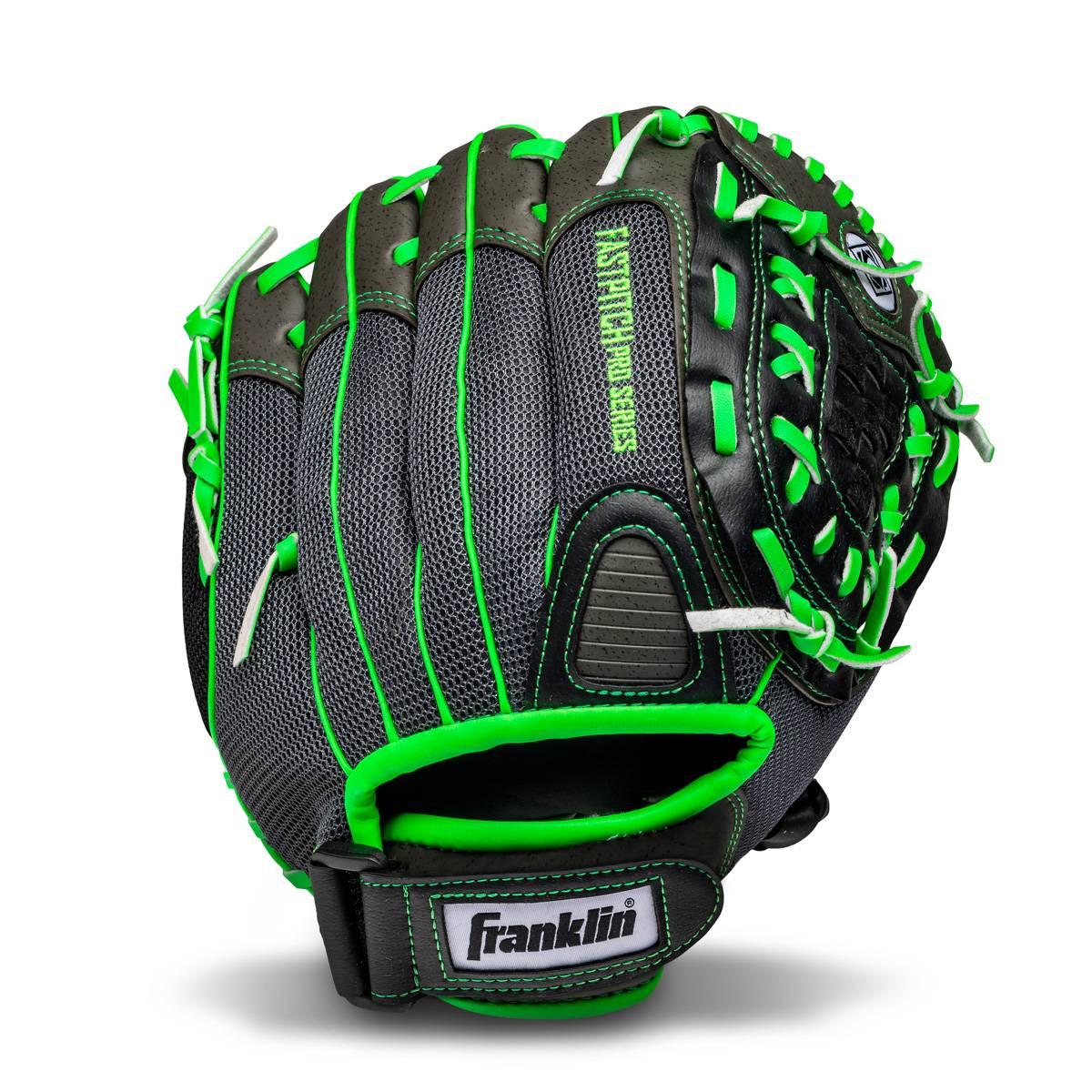 Franklin(R) 12in Windmill Softball Glove - Grey/Lime