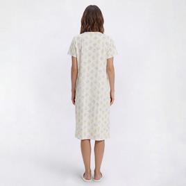 Womens Laura Ashley® Short Sleeve Garden Bouquets Nightgown