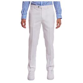Mens Paisley & Gray Pants - White Shark